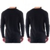 Alpine Swiss Mens Thermal Long Sleeve Top Underwear Crew Neck Shirt Waffle Knit Henley Base Layer - 4 of 4
