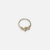 Sanctuary Project by sanctuaire Dainty Olive Branch Adjustable Ring Gold - 2 of 3