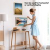 Americanflat 12x18 Poster Frame -- Gallery-Style Frames Made of Engineered Wood - Photo Frame for Wall Display - Natural Oak - 4 of 4