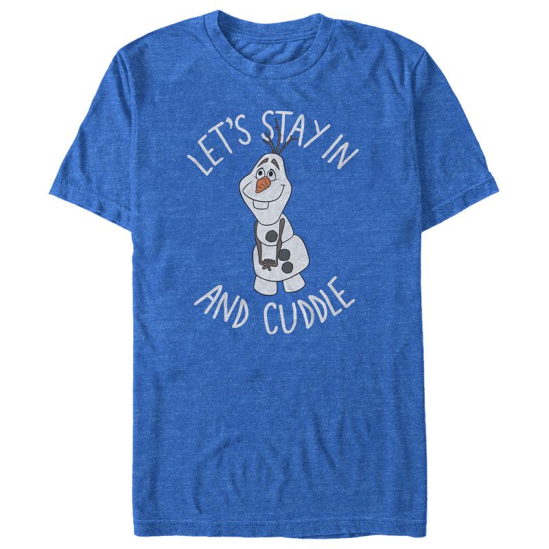 Men's Frozen Olaf Cuddle T-Shirt, 1 of 5