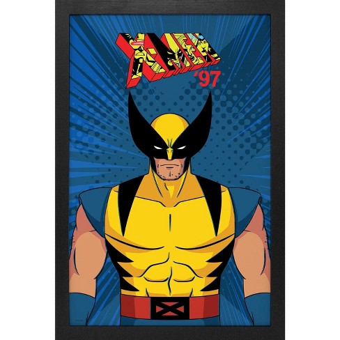 Pyramid America Marvel - X-Men- Wolverine Portrait ‘97 Wall Framed - image 1 of 1