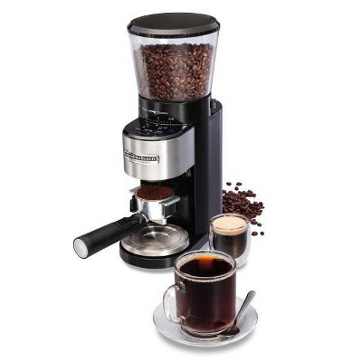 Hamilton Beach Stainless Steel Electric Burr Coffee Grinder