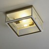 Maxim Lighting Neoclass 2 - Light Flush Mount in  White/Gold - 4 of 4