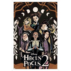 Trends International Disney Hocus Pocus 2 - Group Framed Wall Poster Prints - 1 of 4