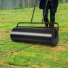 Costway 17-Gallon Lawn Roller Heavy-Duty Steel Push/Pull Sod Roller 36'' x 12'' Black - 3 of 4