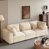 3 Seater Sofa with Removable Back Cushions and 5 Pillows, for Living Room, Apartment, Spacious Space, CENGHU Couches for Living Room - 2 of 4