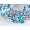 Anna-Kaci Crystal Inspired Floral Wreath Holiday Christmas Old Fashion Brooch Pin - 4 of 4