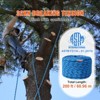 VEVOR 12.7mm Static Climbing Rope, 60.9M(200ft) Outdoor Rock Climbing Rope 30KN Breaking Tension, Fiber Rope with Steel Snap Hooks - 3 of 4