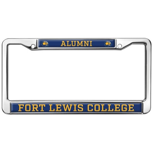 Fort Lewis College Alumni Full Size Standard License Plate Metal Frame - image 1 of 4