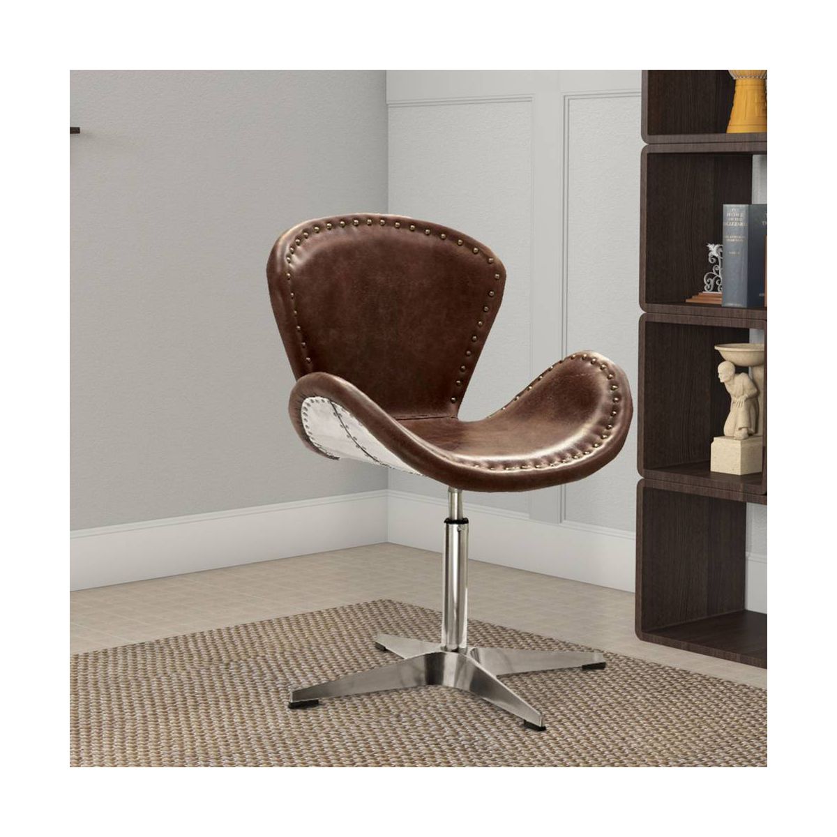 Brancaster Accent Chair with Swivel - Acme Furniture - thumbnail 2