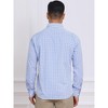 INSPIRE CHIC Men's Long Sleeve Point Collar Long Sleeve Patterned Shirt - 3 of 4