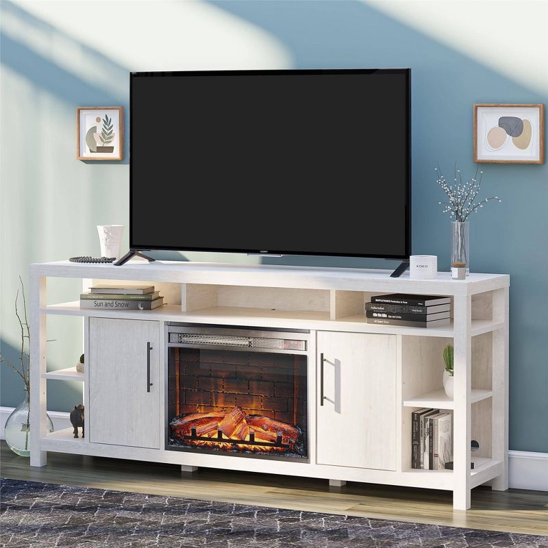 Gabbard Electric Fireplace TV Stand for TVs up to 75" - Room & Joy , 2 of 11