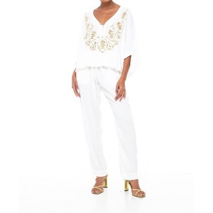 Women's Evening Rayon Miami Top - SKEMO - 1 of 2