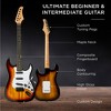 Best Choice Products 39in Full Size Beginner Electric Guitar Kit with Case, Strap, Amp, Whammy Bar - 4 of 4