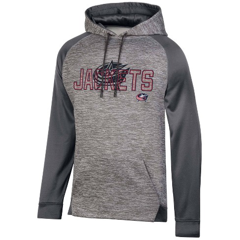 Nhl Columbus Blue Jackets Men's Long Sleeve Hooded Sweatshirt With Lace - L  : Target