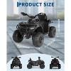 12V Kids 4 Wheeler ATV,Ride on Eletric Motorcycle, 2-Seater Electric Vehicle Toy Car with High&Low Speed, Music, Led Lights for Big Kids - 2 of 4