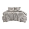 YOOCOZZ Ultrasoft Faux Fur Ribbed Comforter Set - 2 of 4