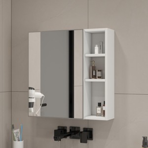 Mirror Cabinet With Shelves,Wall Cabinet,Medicine Cabinet,Bathroom Storage Cabinet With Multi-Functional Storage Space -Maison Boucle - 1 of 4