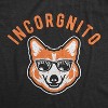 Mens Incorgnito T Shirt Funny Incognito Corgi Graphic Pet Dog Puppy Animal Lover Novelty Tee - Crazy Dog Men's T Shirt - 2 of 4