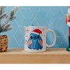 Silver Buffalo Disney Lilo & Stitch Santa Hat Ceramic Mug | Holds 20 Ounces - 3 of 4