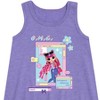 LOL Surprise! Outrageous Millennial Girls Graphic Sleeveless Aline Dress - Purple - Large - 2 of 3