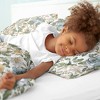 Sweet Jojo Designs Full/Queen Comforter Bedding Set Vintage Floral Blue Yellow and Gold 3pc - 4 of 4