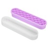 Unique Bargains Silicone Diamond Painted Pen Makeup Brush Organizers 2 Pcs - 4 of 4