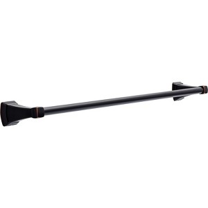 Delta Flynn Oil Rubbed Bronze Towel Bar 24 in. L Die Cast Zinc - 1 of 1