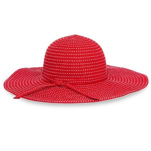 Magid Cotton Bow Foldable Floppy Sun Sun Hat - 1 of 1