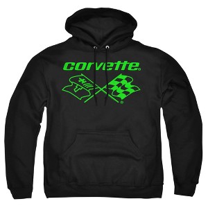 Men's Chevrolet Neon Green Corvette Pull-Over Hoodie - 1 of 4