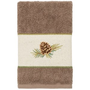 Linum Home Textiles 100% Turkish Cotton PIERRE Embellished Towel Set - 1 of 2