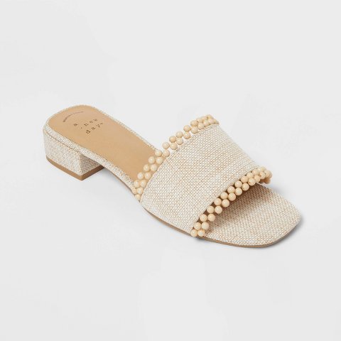 Женские сандалии A New Day Women’s Lottie Sandals with Memory Foam Insole - A New Day™ Natural 7
