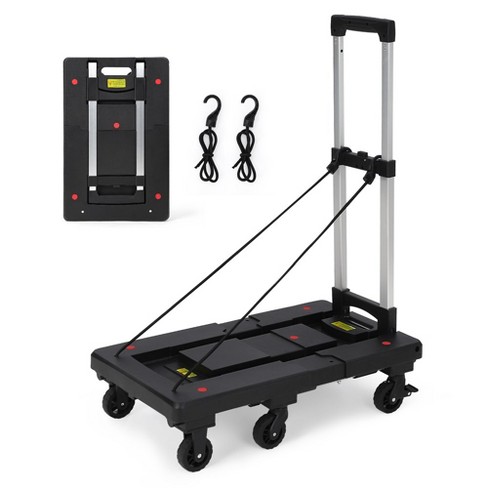 Whizmax Folding Hand Truck, 500 Lb Heavy Duty Dolly Cart, Portable ...