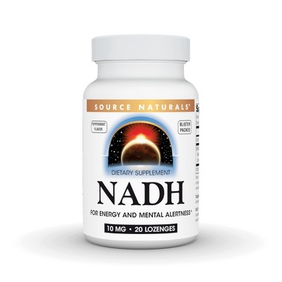ENADA NADH 10 mg pepermint sublingual by Source Naturals, Inc.  -  20 Lozenge