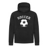 Everyday Kids Sports Collection Soccer Pullover Hoodie – Vintage Sketch Graphic Sweatshirt - 2 of 4