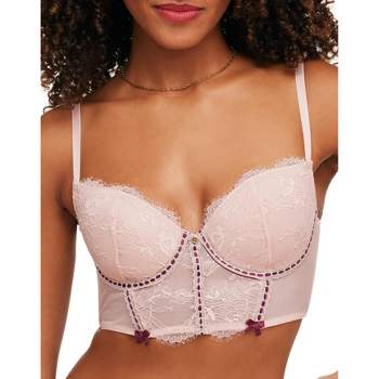 Leading Lady The Lora - Back Smoothing Lace Front-closure Bra In Whisper  Nude, Size: 38b : Target