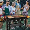 VEVOR Commercial Griddle on Cart, 36" Heavy Duty Manual Flat Top Griddle, Outdoor Cooking Station with Side Shelves, Steel Natural Gas Griddle - 2 of 4