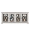 Galano Calidia 4 Door Wide Tv Stand - Dusty Grey Oak - 4 of 4
