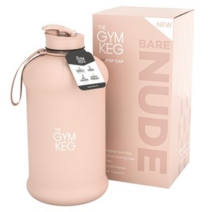 THE GYM KEG 2.2L Reusable Drinking Water Bottle - Gray - 1 of 3