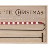 Wood Beaded Christmas Countdown 20"L - 2 of 2