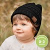KeaBabies 3pk Warmzy Baby Beanies, 0-36 months Baby Hats, Baby Winter Hat for Newborn, Infant, Toddlers, Boys, Girls - 2 of 4