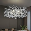 CityFurn 14-Light Modern Tree Branch Crystal Chandelier for Dining Room - 2 of 4