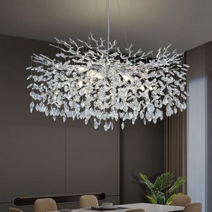 CityFurn 14-Light Modern Tree Branch Crystal Chandelier for Dining Room - 1 of 4