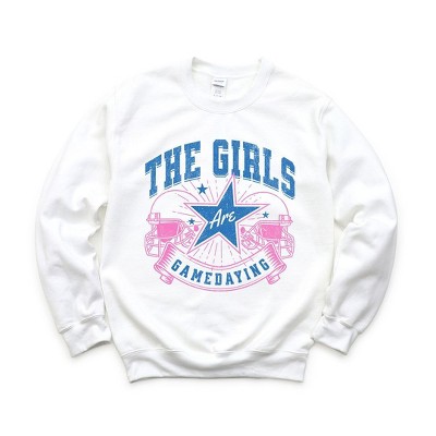 Simply Sage Market Women's Graphic Sweatshirt The Girls Are GameDaying