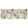 RLF Home 100% Cotton High Quality Anicete Tailored Window Valance with 1.5" Rod Pocket 50" W X 12" L Cream - 3 of 4