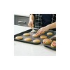 Elbee Home 8-Piece Nonstick Aluminized Steel, Space Saving Baking Set ,  With Deep Roasting Pan, Cookie Sheet, Cake Pans, Muffin Pans and Baking Pan