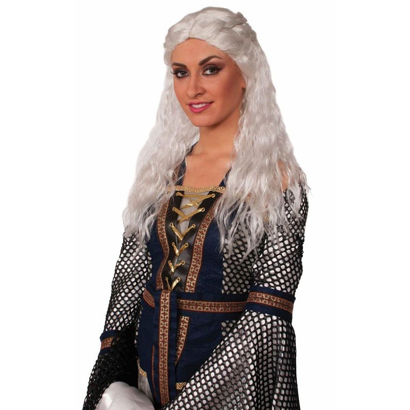 Forum Novelties Medieval Fantasy Lady Faire Adult Costume Wig, 1 of 2