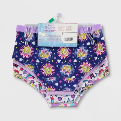 Girls' Disney Proud Family 4pk Underwear - Briefs Size 6 Multicolor