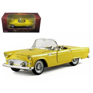1955 Ford Thunderbird Convertible Yellow 1/32 Diecast Car Model by Arko Products - 1 of 3