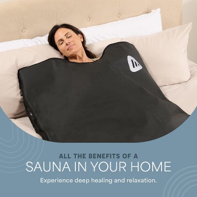 Lifepro RejuvaWrap Infrared Sauna Blanket - Portable Far Infrared Sauna for Detox, Relaxation, Muscle Recovery & Adjustable Heat